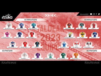 Itzulia-Vuelta al País Vasco contará con una participación de 23 equipos