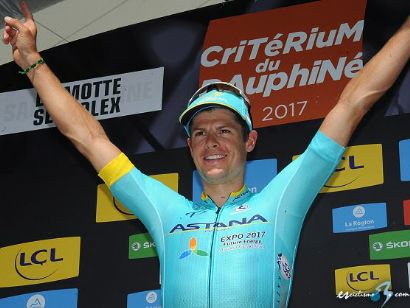 Critrium del Dauphin: Jakob Fuglsang gana la sexta y Richie Porte es nuevo lder