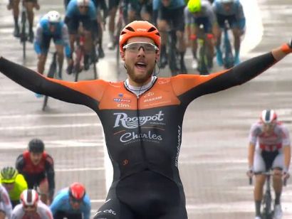 Jan-Willem Van Schip, primer líder de la Vuelta a Bélgica
