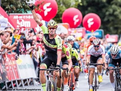 Vuelta a Austria: Steimle gana la penúltima etapa y Hermans se mantiene líder