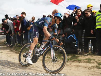 Par�s-Roubaix: Jasper Stuyven: "Estoy orgulloso de terminar mi campa�a de cl�sicas en el podio"