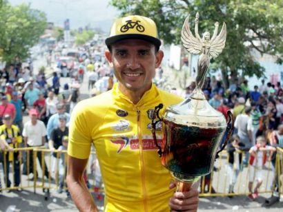Jimmy Briceño defenderá el título en la Vuelta al Táchira