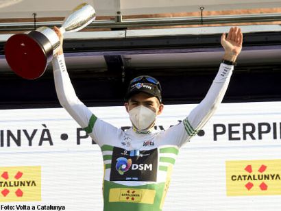 Volta a Catalunya: Jonas Hvideberg: "Sabía que hoy era una buena oportunidad para ser líder"