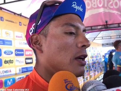 Tour Colombia 2.1: Jonathan Caicedo: "Lo importante es ganar con cualquiera de los tres compañeros"