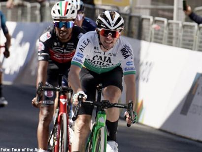 Tour de los Alpes: Jonathan Lastra: "Tenía que intentarlo al sprint, pero se escapó Kämna"