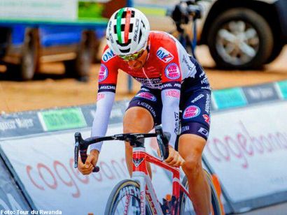Tour de Ruanda: Jhonatan Restrepo gana la crono, Christian Rodríguez sigue líder