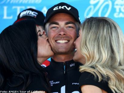 Tour de California: Jonathan Dibben gana la crono, George Bennett nuevo líder