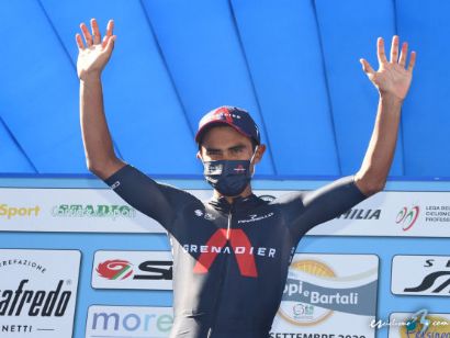 Semana Coppi y Bartali: Jhonatan Narváez vencedor de la tercera etapa y se acerca al liderato