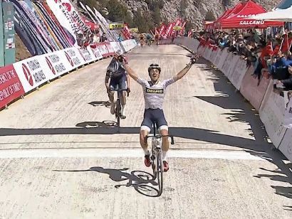 Vuelta a Turquía: José Manuel Díaz: "A 50 metros de meta vi que podía ganar"