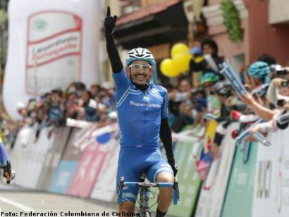Vuelta a Colombia: José Serpa gana la séptima etapa y Aristóbulo Cala sigue líder