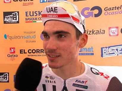 Circuito de Getxo: Juan Ayuso: "No creo que olvide nunca esta victoria"