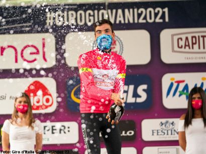 Giro de Italia Sub-23: Juan Ayuso afianza el liderato logrando su tercera victoria de etapa