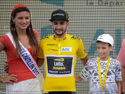 Juanjo Lobato lidera el Tour de l´Ain tras ganar la primera etapa