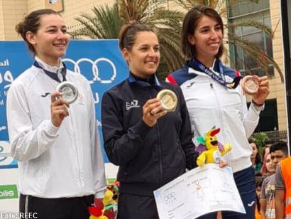 Sandra Alonso, bronce en la prueba en línea de los Juegos del Mediterráneo