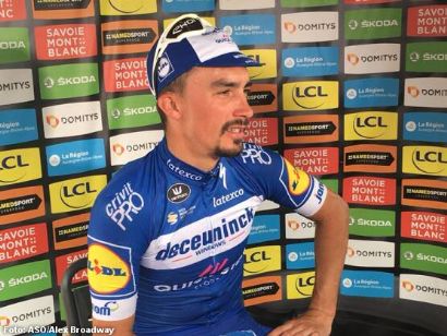 Critérium del Dauphiné: Julian Alaphilippe: "Siempre tengo hambre de victoria"