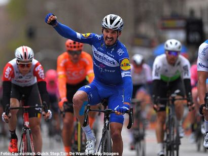 Julian Alaphilippe: "Está siendo una Tirreno-Adriático perfecta para nosotros"