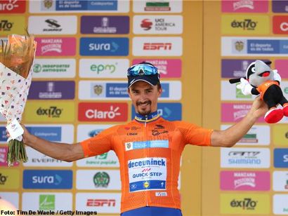 Tour Colombia 2.1: Julian Alaphilippe gana la penúltima y se viste de líder