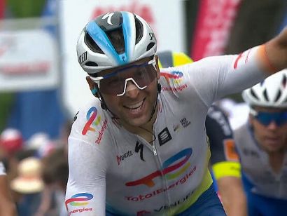 Julien Simon, primer líder del Tour de Limousin 2022