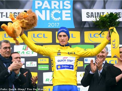 París-Niza: Julian Alaphilippe, el mejor en la contrarreloj y nuevo líder