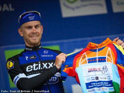Tour de Gran Bretaña: La segunda etapa y el liderato son para Julien Vermote