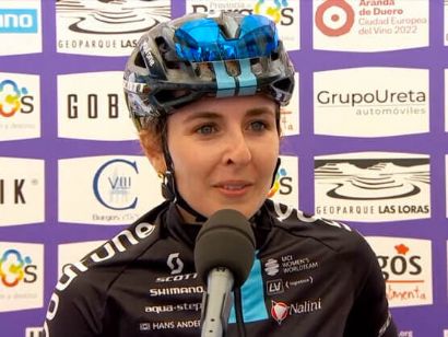 Vuelta a Burgos: Juliette Labous: "Traté de seguir las dos escapadas para ganar"
