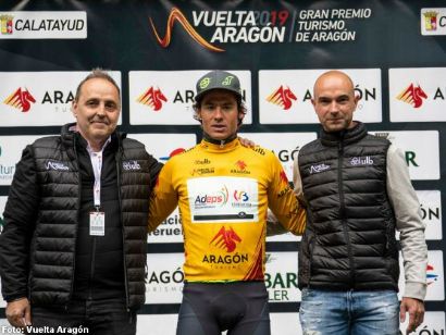 Justin Jules, primer líder de la Vuelta a Aragón 2019