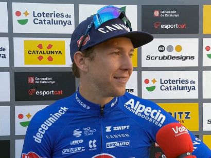 Volta a Catalunya: Kaden Groves: "Desde hace meses pensaba en esta etapa"