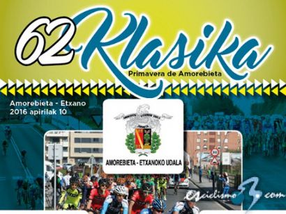 Clasificaciones completas de la Klasika Primavera de Amorebieta 2016