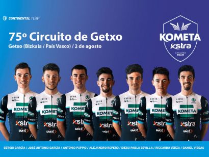Kometa Xstra con el bloque de Burgos para el Circuito de Getxo
