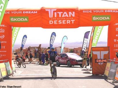 Konny Looser, primer líder de la Titan Desert 2021
