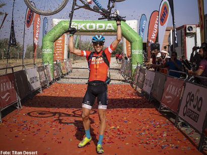 Titan Desert: Konny Looser: "Es muy especial ganar en Marruecos"