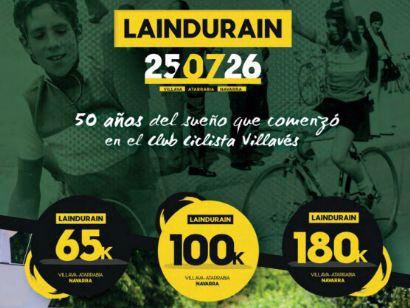 M�s de 2.000 ciclistas toman la salida de la marcha cicloturista La Indurain