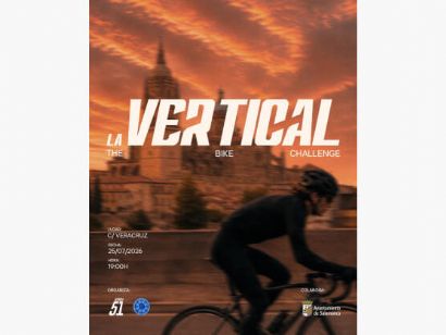 Salamanca estrena La Vertical Bike Challenge, una carrera ciclista nocturna con duelos uno contra uno