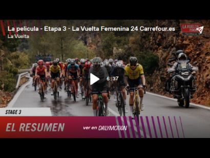 La Vuelta Femenina 2024: Vídeo resumen de la 3ª etapa