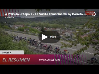 Vídeo resumen de la 7ª etapa de La Vuelta Femenina 2025 (última)