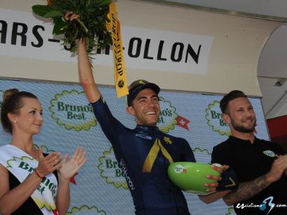 Vuelta a Suiza: Larry Warbasse gana la cuarta y Damiano Caruso es el nuevo líder