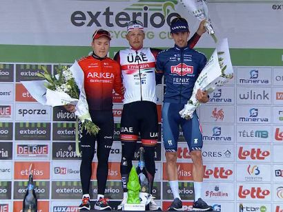 Matteo Trentin, vencedor del G.P. Le Samyn