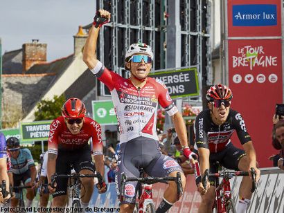 Tour de Bretaña: Leonardo Marchiori gana la quinta etapa, Thibault Ferasse sigue líder