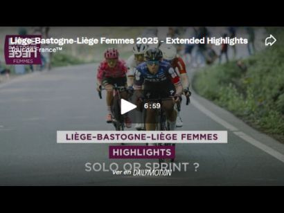Vídeo resumen de la Lieja-Bastoña-Lieja Femenina 2025
