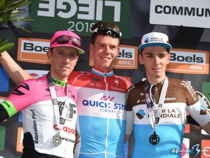 Bob Jungels consigue la victoria en la Lieja-Bastoña-Lieja