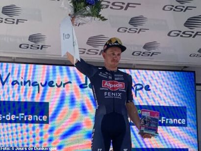 4 Das de Dunkerque: Lionel Taminiaux gana la cuarta etapa en un apretado sprint