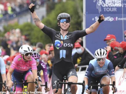 The Women´s Tour: Lorena Wiebes gana la cuarta etapa, Demi Vollering sigue líder