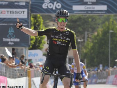 Tirreno-Adriático: La cuarta etapa es para Lucas Hamilton, Michael Woods sigue líder
