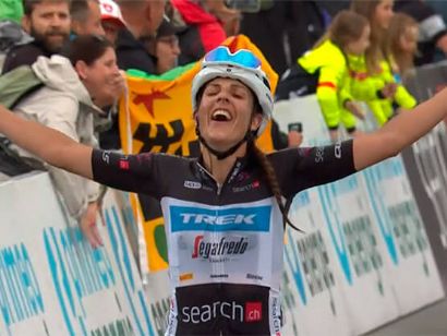 Lucinda Brand se hace con el Tour de Suiza Femenino tras la caída de Kristen Faulkner