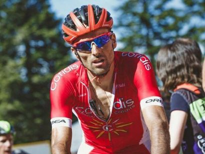 Challenge de Mallorca: Caída con fractura de clavícula de Luis Ángel Maté