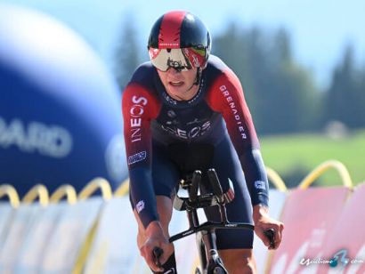 Vuelta a Dinamarca: Magnus Sheffield asume el liderato ganando la crono