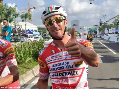 Tour de Hainan: Manuel Belletti se hace con la tercera etapa, Dylan Page sigue líder