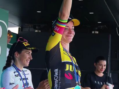 Giro de Italia Femenino: Marianne Vos hace suya la tercera etapa, Elisa Balsamo sigue de rosa