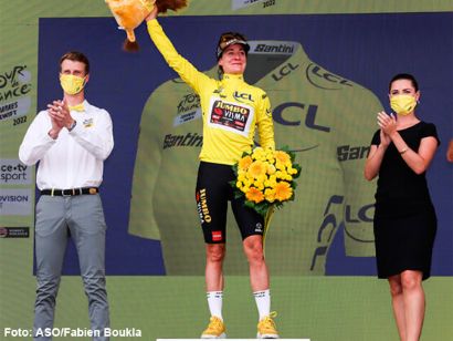 Tour de Francia Femenino: Marianne Vos honra el amarillo con victoria en la sexta etapa
