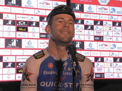 Tour de los Emiratos: Cavendish: "Estoy feliz por haber podido batir a Philipsen"